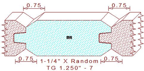 Tongue & Groove 1-1/4" - 7 Tongue & Groove 1-1/4" - 7