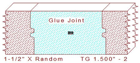 Tongue & Groove 1-1/2" - 2 Tongue & Groove 1-1/2" - 2