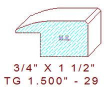 Flooring Reducer 1-1/2" - 29