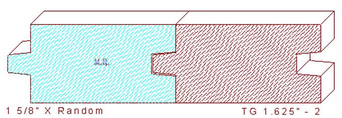 Tongue & Groove 1-5/8" - 2