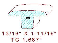 Flooring Transition Piece 1-11/16" 