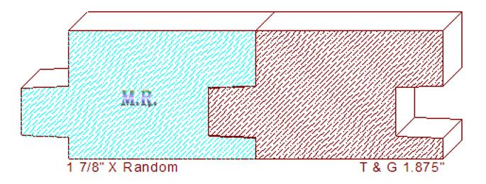 Tongue & Groove 1-7/8" 