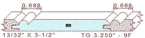 Tongue & Groove 3-1/4" - 9