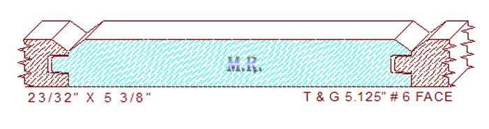 Tongue & Groove 5-1/8" - 6