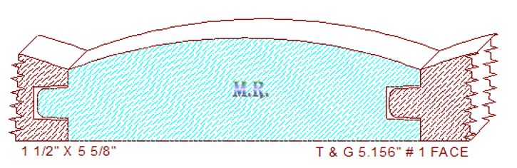 Tongue & Groove 5-5/32" - 1