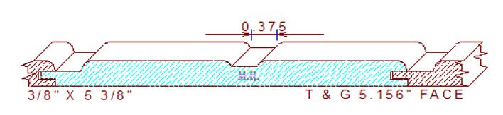 Tongue & Groove 5-5/32"