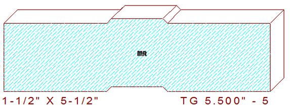 Tongue & Groove 5-1/2" - 5 Tongue & Groove 5-1/2" - 5