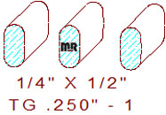 Slip Tongue Flooring Spline 1/4" - 1