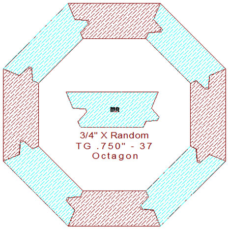 Tongue & Groove 3/4" - 37 Tongue & Groove 3/4" - 37