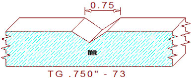 Tongue & Groove 3/4" - 73 Tongue & Groove 3/4" - 73