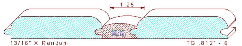 Tongue & Groove 13/16" - 6 Tongue & Groove 13/16" - 6