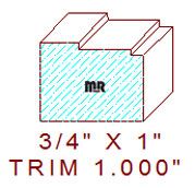 Trim Moulding 1" Trim Moulding 1"