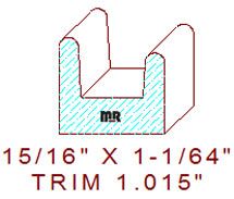 Trim Moulding 1-1/64"