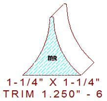 Trim Moulding 1-1/4" - 6 