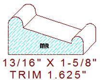 Trim Moulding 1-5/8" Trim Moulding 1-5/8"
