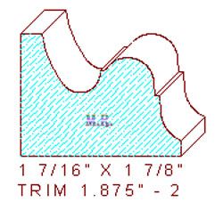 Trim Moulding 1-7/8" - 2