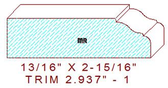 Trim Moulding 2-15/16" - 1