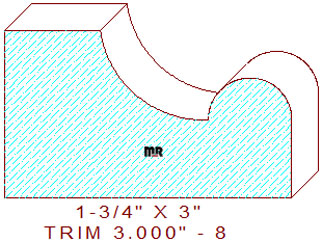 Trim 3" - 8 Trim 3" - 8