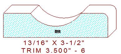 Trim Moulding 3-1/2" - 6