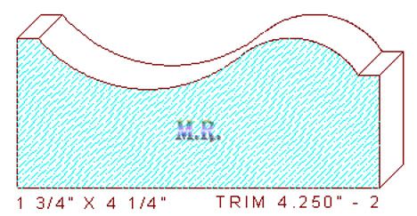 Trim Moulding 4-1/4" - 2