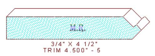 Trim Moulding 4-1/2" - 5