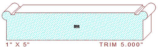 Trim Moulding 5"