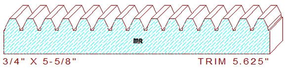 Trim Moulding 5-5/8"