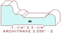 Architrave/Header 3-1/4" - 2 Architrave/Header 3-1/4" - 2