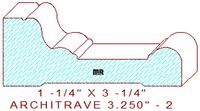 Architrave/Header 3-1/4" - 2