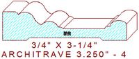 Architrave/Header 3-1/4" - 4