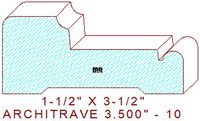 Architrave/Header 3-1/2" - 10 Architrave/Header 3-1/2" - 10