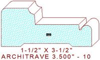 Architrave/Header 3-1/2" - 10