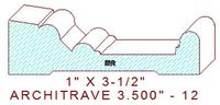 Architrave/Header 3-1/2" - 12 Architrave/Header 3-1/2" - 12