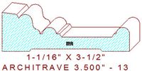 Architrave/Header 3-1/2" - 13