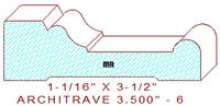 Architrave/Header 3-1/2" - 6 Architrave/Header 3-1/2" - 6