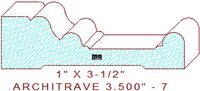 Architrave/Header 3-1/2" - 7 Architrave/Header 3-1/2" - 7