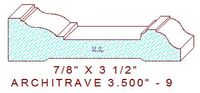 Architrave/Header 3-1/2" - 9 Architrave/Header 3-1/2" - 9