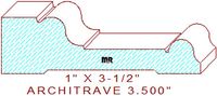 Architrave/Header 3-1/2" Architrave/Header 3-1/2"