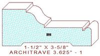 Architrave/Header 3-5/8" - 1 Architrave/Header 3-5/8" - 1