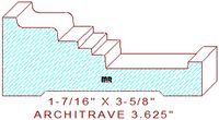 Architrave/Header 3-5/8" Architrave/Header 3-5/8"