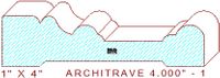 Architrave/Header 4" - 1 Architrave/Header 4" - 1
