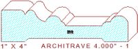 Architrave/Header 4" - 1