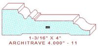 Architrave/Header 4" - 11 Architrave/Header 4" - 11