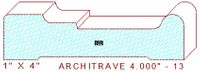 Architrave/Header 4" - 13