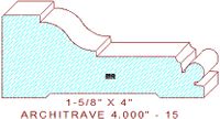 Architrave/Header 4" - 15 Architrave/Header 4" - 15
