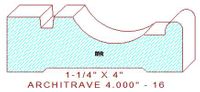 Architrave/Header 4" - 16