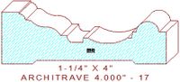 Architrave/Header 4" - 17 Architrave/Header 4" - 17