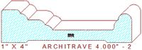 Architrave/Header 4" - 2 Architrave/Header 4" - 2