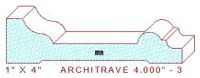 Architrave/Header 4" - 3 Architrave/Header 4" - 3