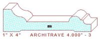 Architrave/Header 4" - 3